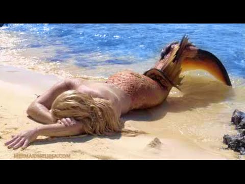 Real Life Mermaid Melissa Footage on Tropical Island