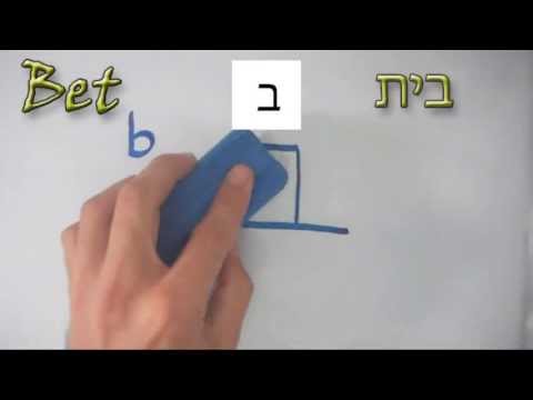 The Hebrew Alphabet FREE course. - Lesson 1