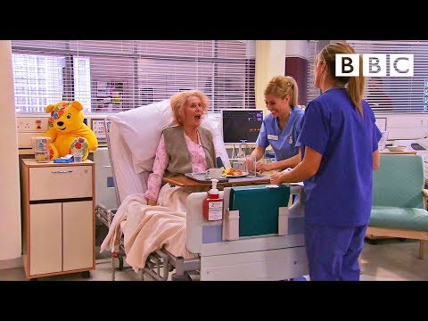 Catherine Tate's Nan returns as Holby City's worst ever patient! - BBC Children in Need: 2013 - BBC