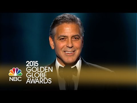 George Clooney Receives Cecil B. DeMille Award - The 2015 Golden Globes