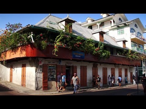 Seychelles Capital Victoria on a sunny day