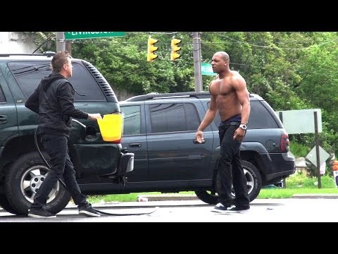 Stealing Peoples Gas Prank!!