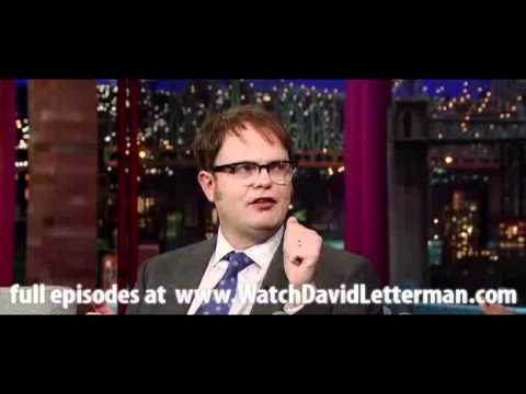 Rainn Wilson in Late Show with David Letterman February 23, 2011