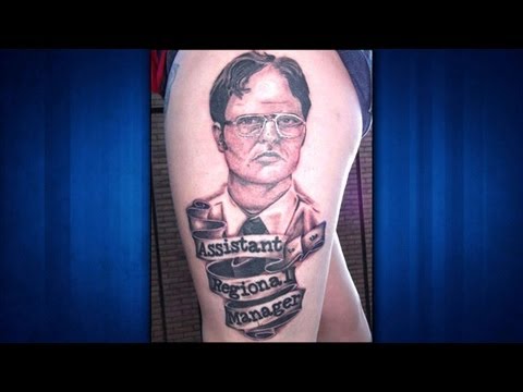 Rainn Wilson Appreciates Your Dwight Tattoos - CONAN on TBS