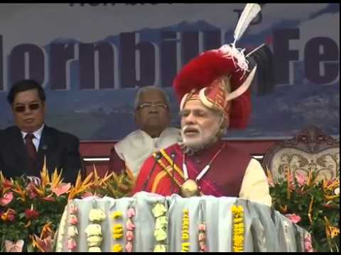 PM Modi attends Hornbill Festival in Nagaland (full event)