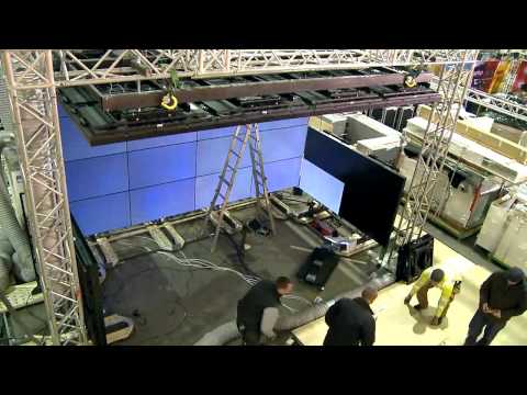 Digital Signage Video Cube by Sharp Electronics Corporation