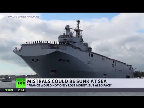 €1.2bn down the drain: France may sink Mistral ships