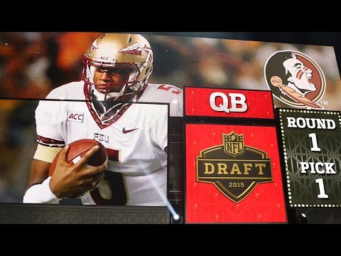 Jameis Winston goes number 1 to Buccaneers in 2015 NFL Draft