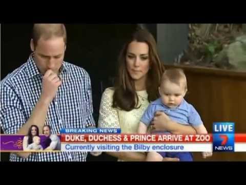 [Full Video] When Prince George Met Bilby George [HD]