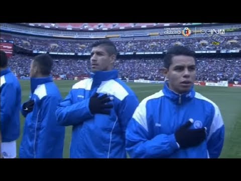 FedEx Field plays wrong National Anthem/Himno for El Salvador vs Argentina : 3.28.2015