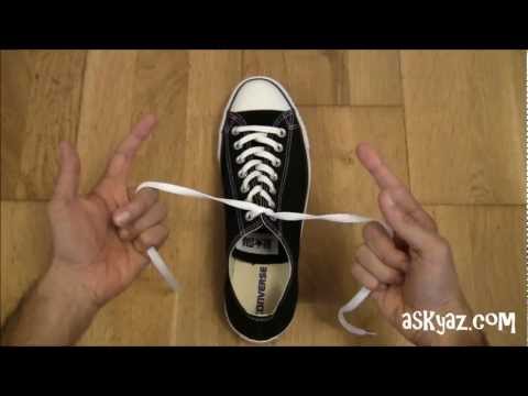 How to tie a Shoe Lace in 1 Second