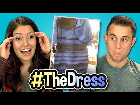 WHAT COLOR IS THIS DRESS? (Teens React Special)