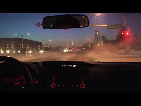 Driving in Fairbanks, Alaska