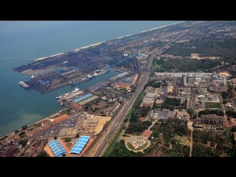 Mangalore Aerial View captured through CESSNA AIRCRAFT