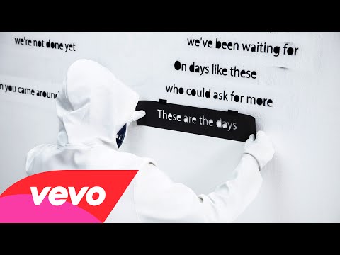 Avicii - The Days (Lyric Video)