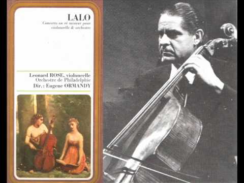 Edouard Lalo-Cello Concerto in d minor (Complete)