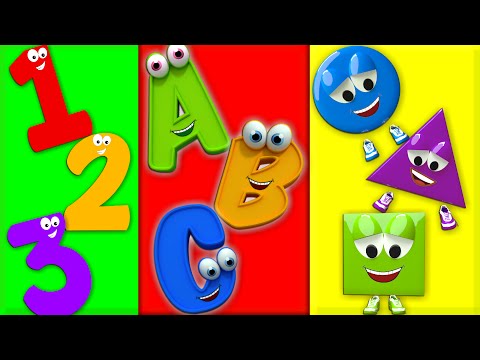 ABC Song | Shape Song | Number Song | Rhymes