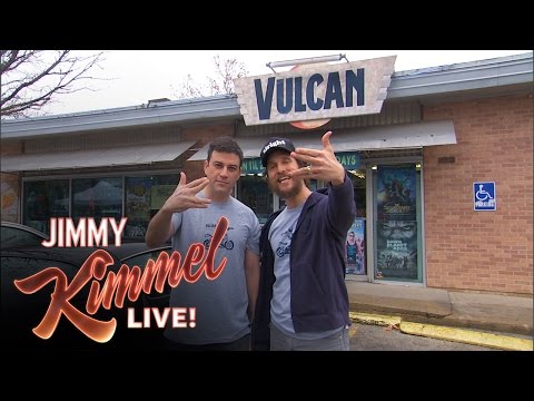 Jimmy Kimmel and Matthew McConaughey Make A Local TV Commercial for Vulcan Video