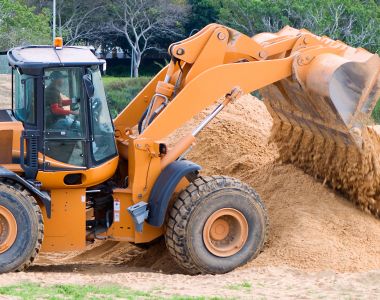 Operating a Backhoe