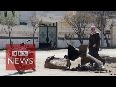 Syria war: 'Chlorine' attack video moves UN to tears - BBC News