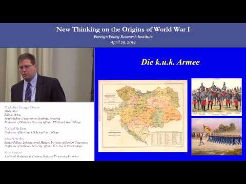 New Thinking on the Origins of World War I