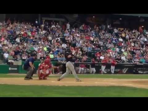 2015 Independent American Association MLB Prospect Jake Luce of the Wichita Wingnuts