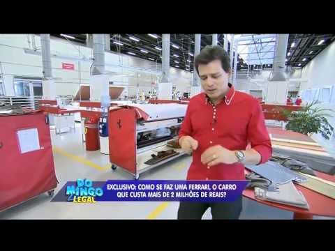 Domingo Legal   Celso visita a fábrica da Ferrari 12/04/2015