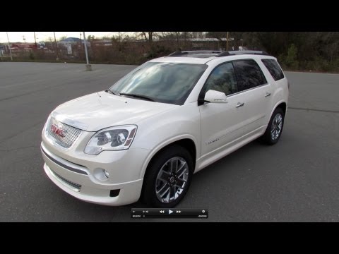 2012 GMC Acadia Denali Start Up, Exhaust, and In Depth Review