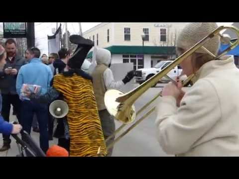 Vermin Supreme Boots Up 2016 Presidential Campaign in Milford, NH