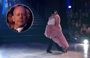 Dancing With the Stars, Bruce Willis, Rumer Willis, Val Chmerkovskiy (ABC)