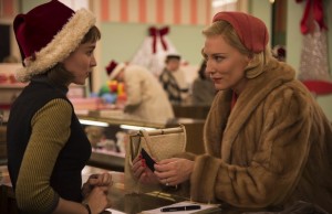 Rooney Mara and Cate Blanchett in Carol