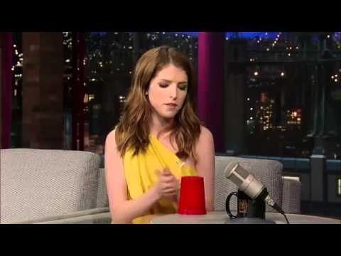 The Cup Song (You're Gonna Miss Me) by Anna Kendrick on David Letterman