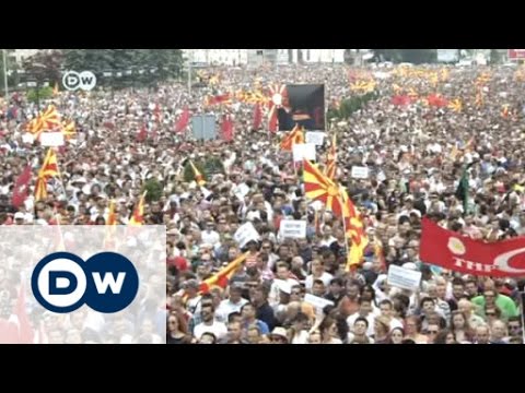 Macedonia deadlock as protests swamp Skopje | Journal