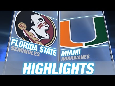 Florida State vs Miami | 2014 ACC Football Highlights