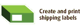 Create and print shipping labels