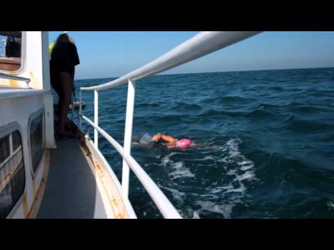 Alice's English Channel Solo Swim 2012