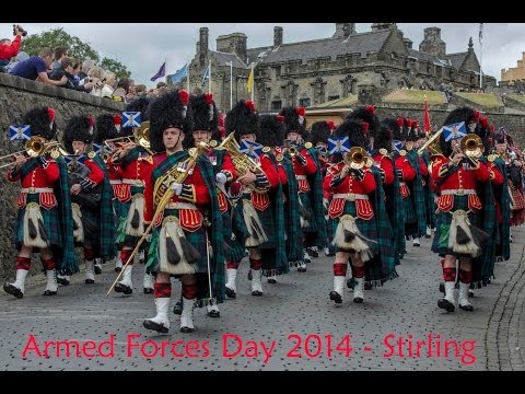 British Army Bands celebrating Armed Forces Day 2014