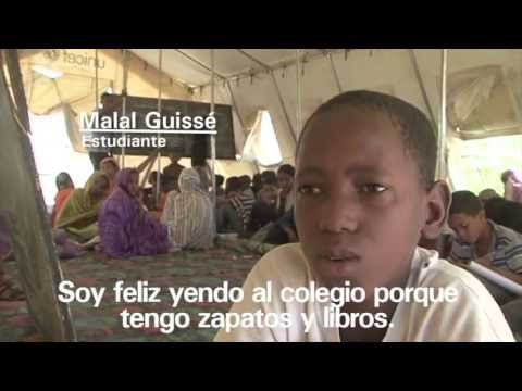 Más carencias de los niños malíes desplazados en Mauritania