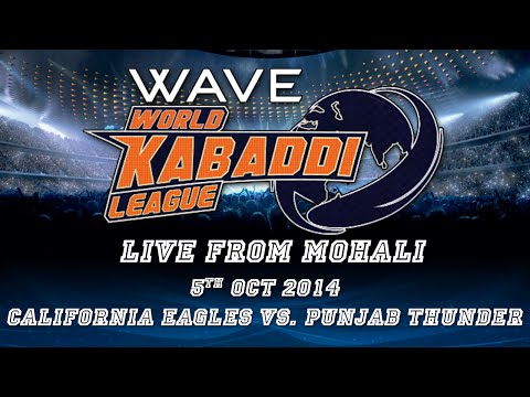 World Kabaddi League, Day 23: California Eagles Vs. Punjab Thunder