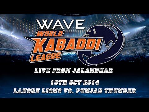 World Kabaddi League, Day 29: Lahore Lions Vs. Punjab Thunder