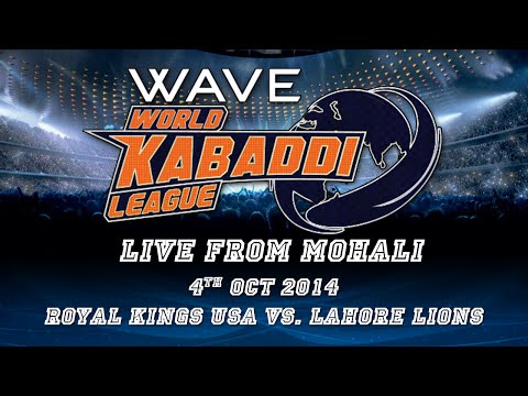 World Kabaddi League, Day 22: Royal Kings USA Vs. Lahore Lions