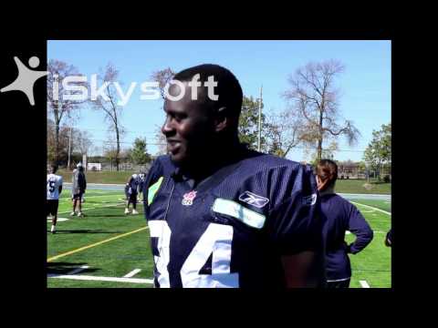 Jerious Norwood Interview (Argonauts Practice, Oct.11/2013)