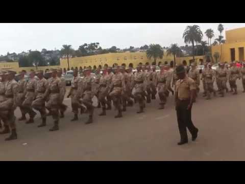 USMC  Cadence MCRD San Diego Marching 12-2012