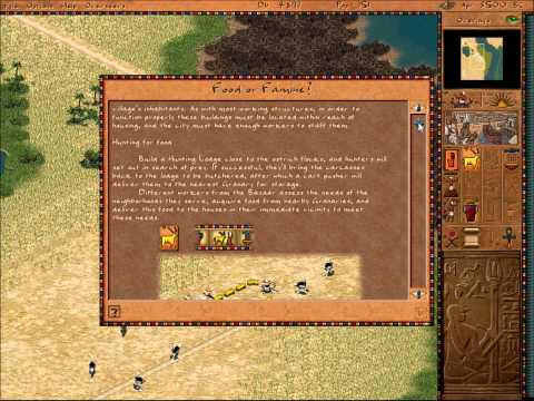 Pharaoh Walkthrough: Mission 01 - Nubt (Naqada)