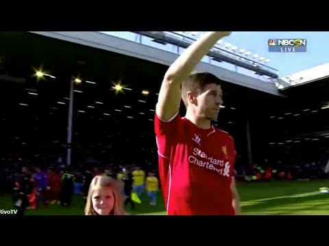 Liverpool vs Crystal Palace 1-3 • Steven Gerrard last Game for Liverpool at Anfield 2015