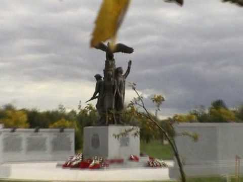 Polish Armed Forces Memorial at the National Memorial Arboretum, Staffordshire, U.K.