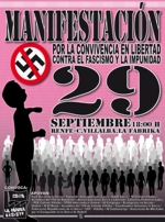 Manifestación por la convivencia en libertad, contra el fascismo y la impunidad