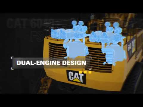 Cat® 6040 FS Hydraulic Mining Shovel - Virtual Product Tour Video