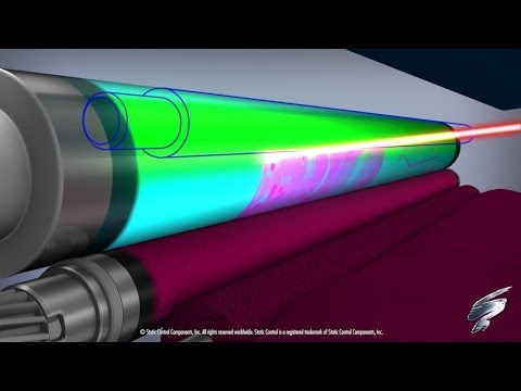 How a Color Laser Printer Works -- Inside an HP® 2600 Toner Cartridge