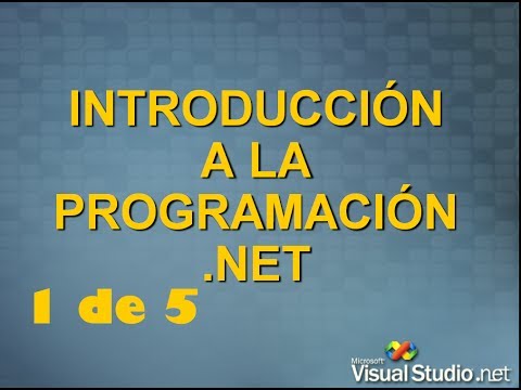 Intorduccion a la pragramacion en .NET desde cero (1-3) Tutorial 2013